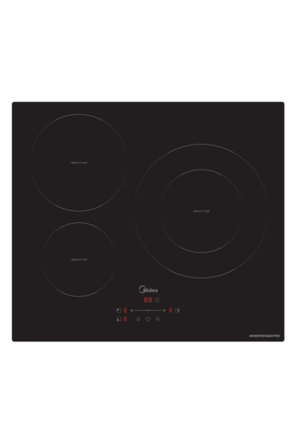 INDUCCION MIDEA MIH740T467K0 3 ZONAS 32 CM