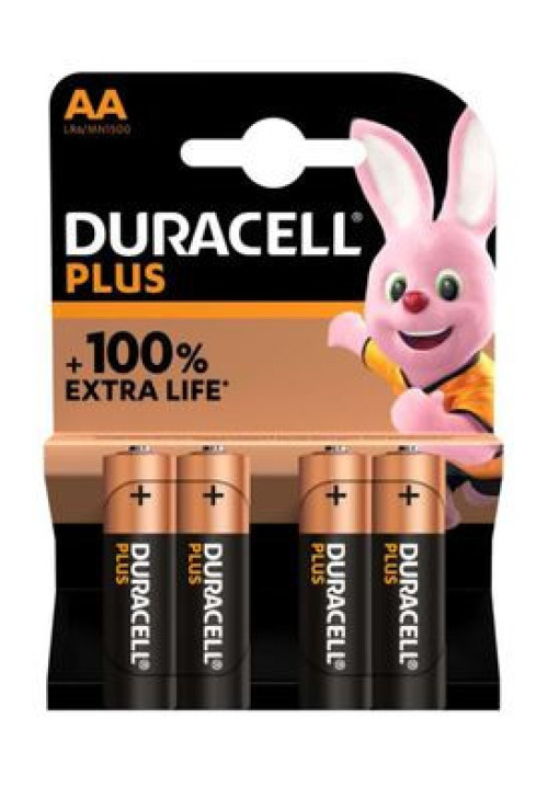 PILA DURACELL AA LR06 PLUS POWER 4UDS K4