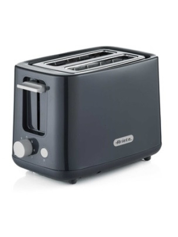 TOSTADOR ARIETE 157/13 2 RANURAS GRAFITO BREAKFAST