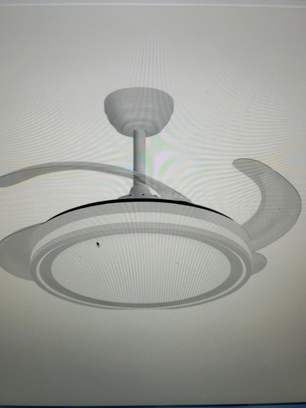 VENTILADOR BANDIDO 59W BLANCO