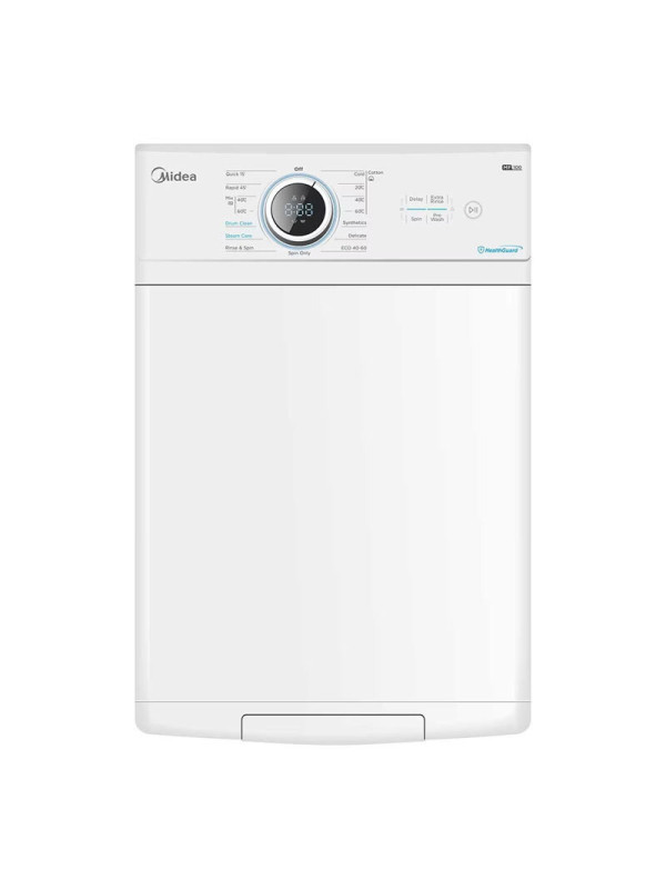 LAVADORA MIDEA 8KG MF100T80B/W-ES