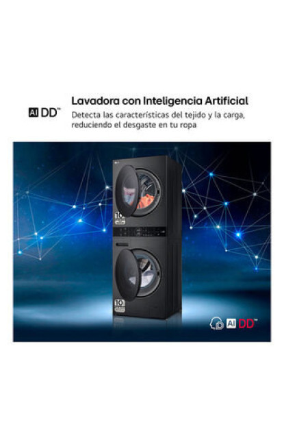 Torre lavado LG WT1210BBF