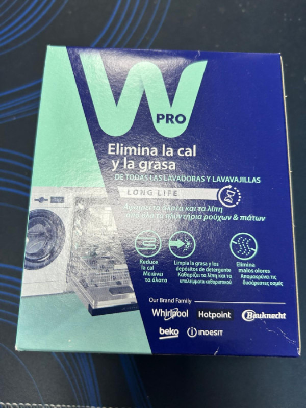 WPRO DESCALCIFICADOR UNIVERSAL LAVADORAS Y LAVAVAJILLAS