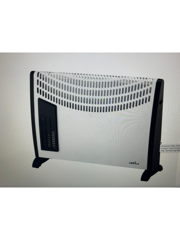 CONVECTOR FALLA 2000W BLANCO 3POTENCIAS
