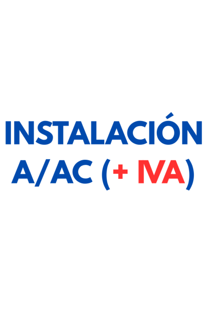 Instalación A/AC (con IVA)
