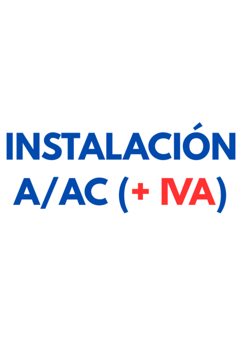 Instalación A/AC (con IVA)