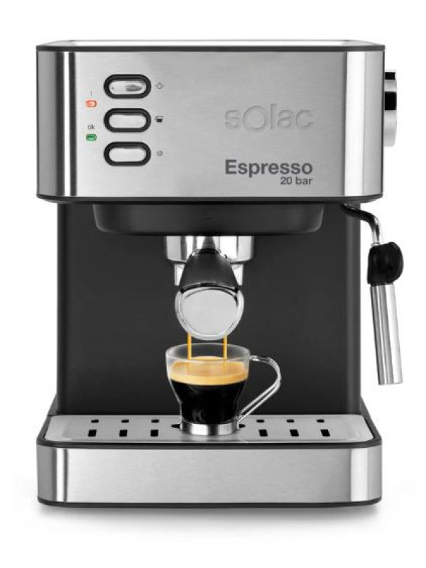 CAFETERA EXPRESS SOLAC CE4481 2OBAR INOX