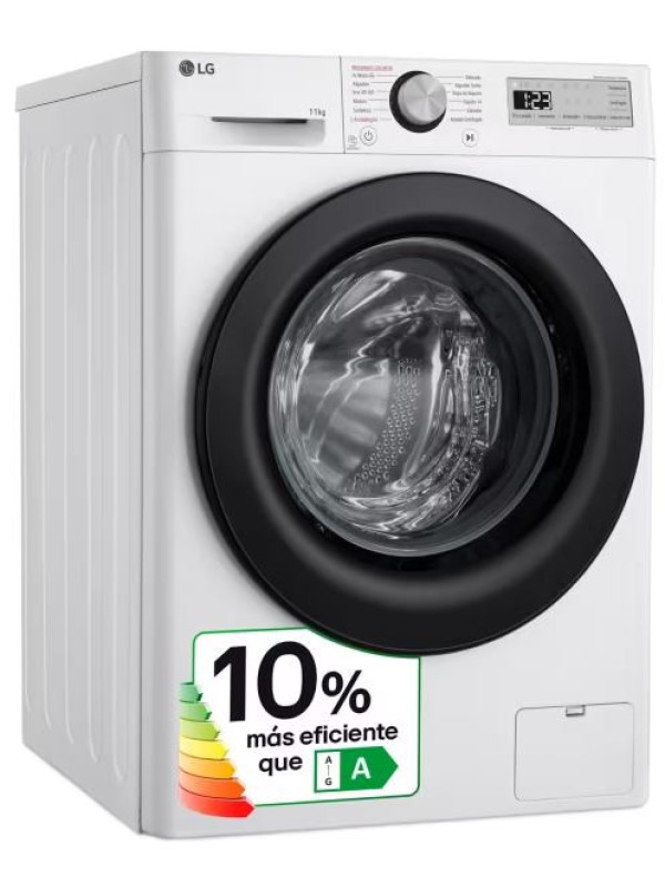 LAVADORA LG F4WR5011A6F 11KG 1400RPM A-10% (Div)