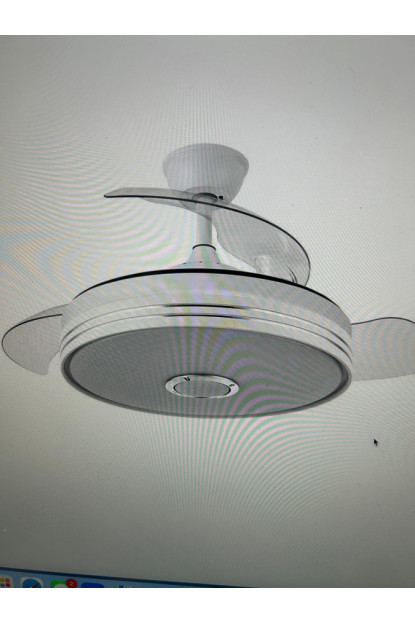 VENTILADOR MATANUSKA 72W ALTAVOZ POR BLUETOOTH BLANCO