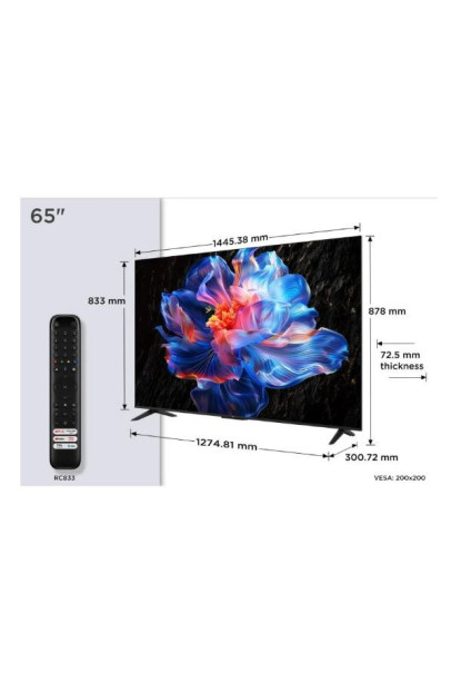 Televisor LED TCL 65 65P6K 4K GOOGLE HDR G