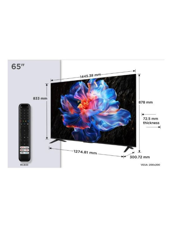 Televisor LED TCL 65 65P6K 4K GOOGLE HDR G