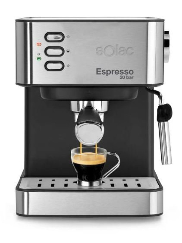 CAFETERA EXPRESS SOLAC CE4481 20BAR INOX