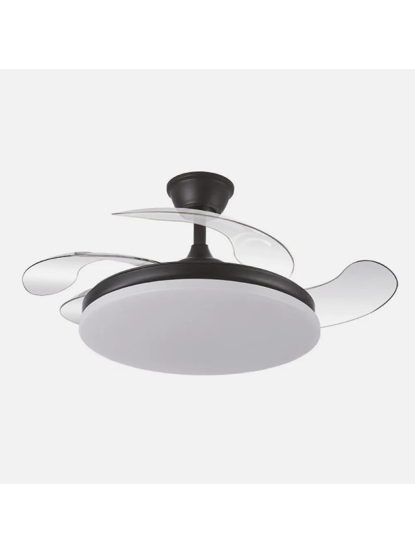 VENTILADOR DC TRIDENTE 59W NEGRO