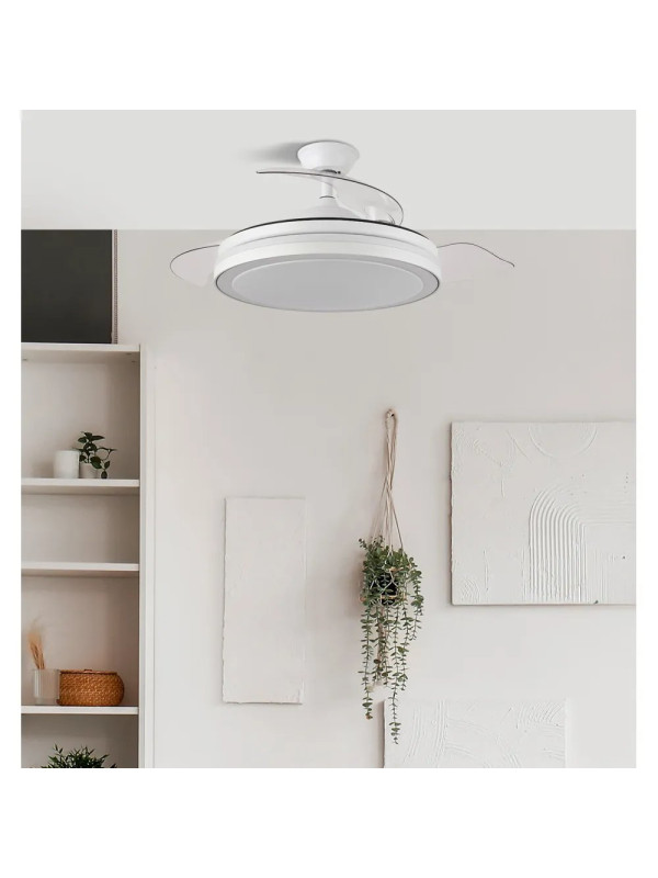 VENTILADOR DC ESPARTA PEQUE 44W 3000-4000-6000K