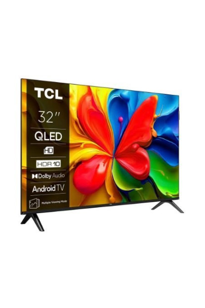 LED TCL 32 32S4K HD QLED ANDROID TV HDR